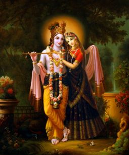 CV95 Radha Krishna Murlidhara Canvas Art